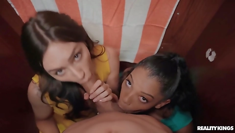 Hotie enjoys sucking and fucking