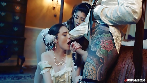 Suchakol & cum on her tits