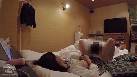 Hairy pussy and mouth fucking by horny couple