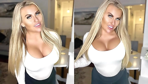 Sexy chick masturbates with a girl