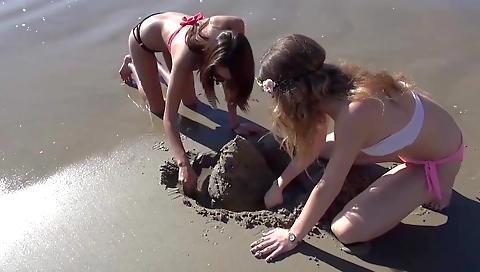 Hawt sweetheart porn with a lesbian orgy