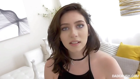 Hot milf gets cum on her face