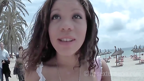 Sexy chick gets banged by a stranger